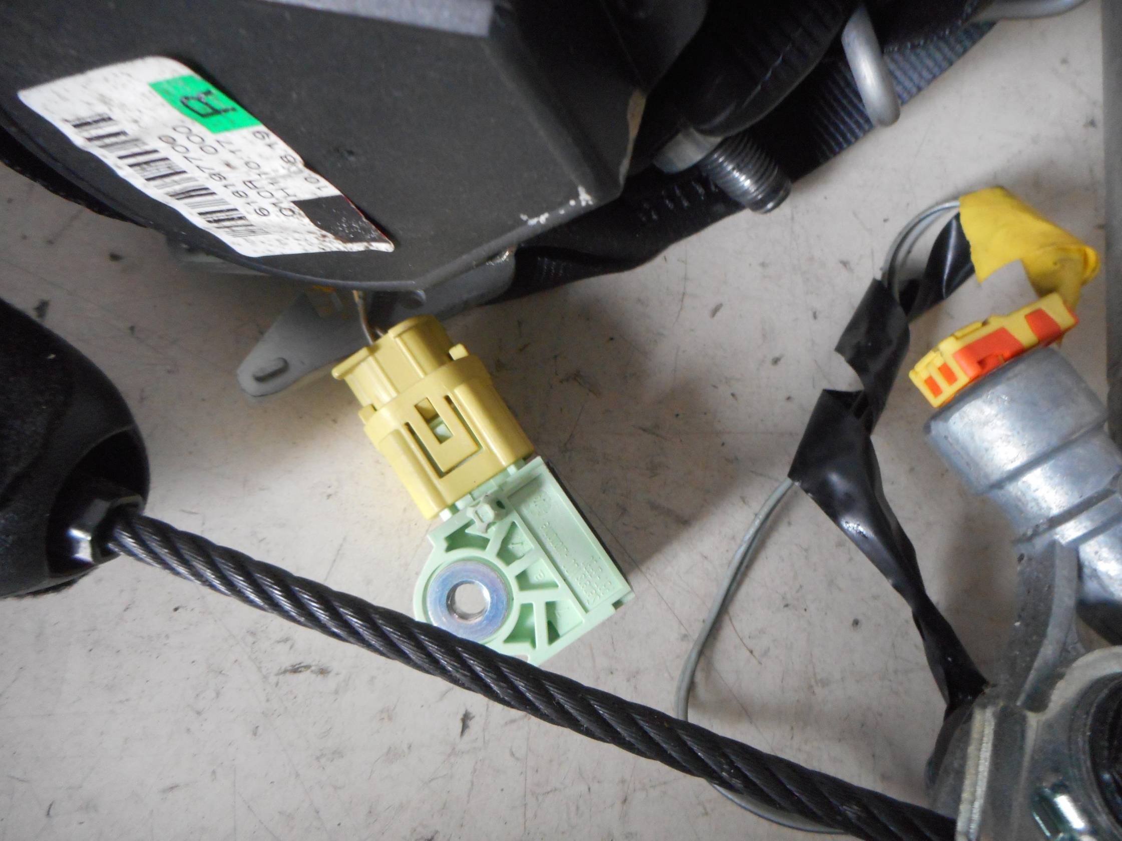 Cintura di sicurezza ant. dx.